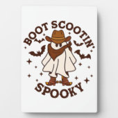 Plaque Photo Cowboy Ghost Cowhide Boot Scooter Éffrayant Wester (Devant)