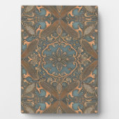 Plaque Photo Cozy old pattern (Devant)