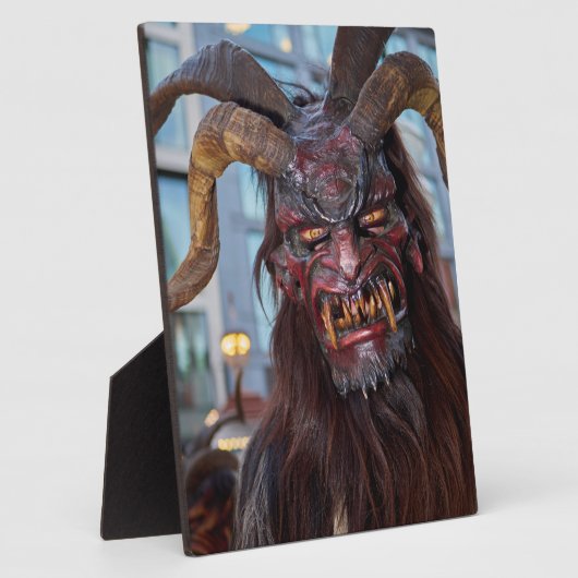 Plaque Photo Crampon à cornes rouges (Côté)