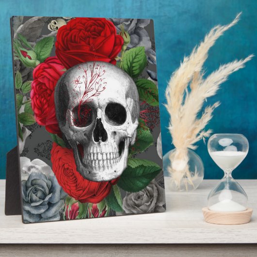 Plaque Photo Crâne (Côté)