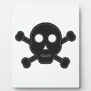 Plaque Photo Crâne à flancs noirs