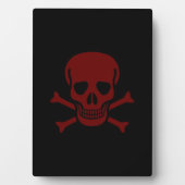 Plaque Photo Crâne et os (Devant)