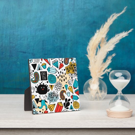 Plaque Photo Crazy head (Insitu)