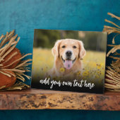 Plaque Photo Create Your Own Custom Photo With Text (Côté)