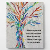 Plaque Photo Create Your Own Inspirational/Quota motivationnel (Devant)