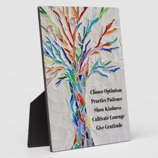 Plaque Photo Create Your Own Inspirational/Quota motivationnel (Côté)