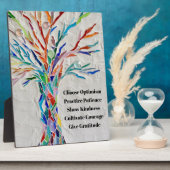 Plaque Photo Create Your Own Inspirational/Quota motivationnel (Côté)