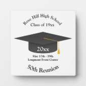 Plaque Photo Create Your Own Personalized Class Reunion Sign (Devant)