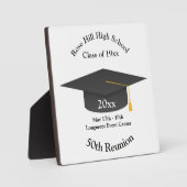 Plaque Photo Create Your Own Personalized Class Reunion Sign (Recto)