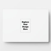 Plaque Photo Create Your Own white  (Devant)