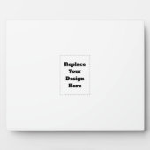 Plaque Photo Create Your Own white  (Devant)