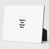 Plaque Photo Create Your Own white  (Côté)