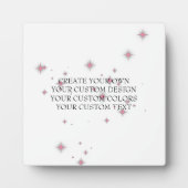 Plaque Photo Create Your Own - Your Image Here (Devant)