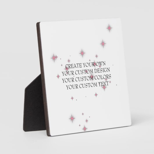 Plaque Photo Create Your Own - Your Image Here (Recto)