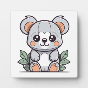 Plaque Photo Création de vecteur de koala magique Kawaii