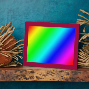 Plaque Photo Créer Couleur Gibney Le MUSÉE Zazzle