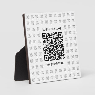 Plaque Photo Créer instantanément un code QR scannable et un mo
