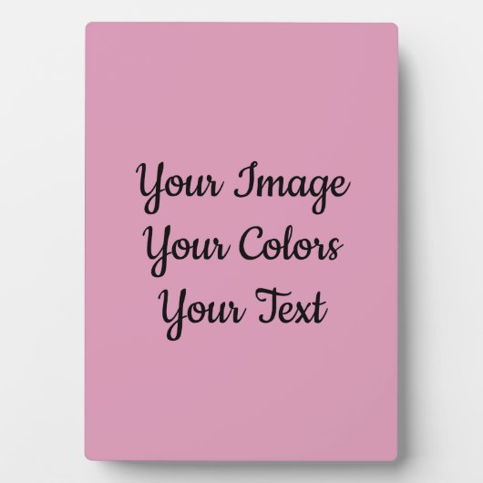 Plaque Photo Créez les vôtres (Devant)