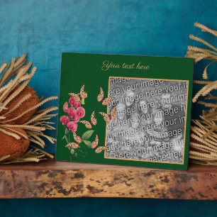 Plaque Photo Créez Vos Propres Papillons Et Photo Fleur