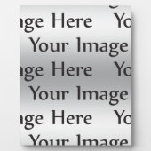 Plaque Photo Créez votre propre (Devant)