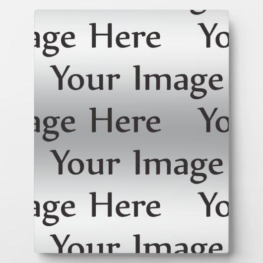 Plaque Photo Créez votre propre (Devant)