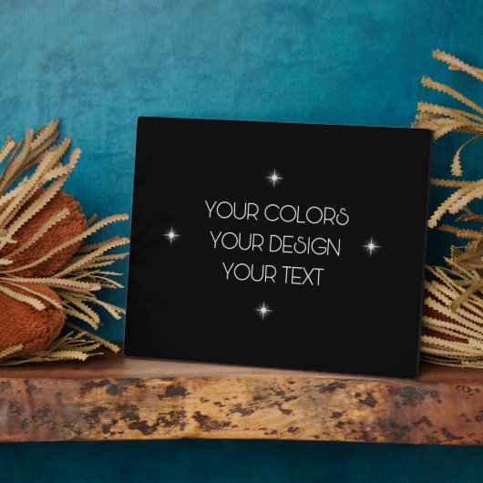 Plaque Photo Créez votre propre (Côté)