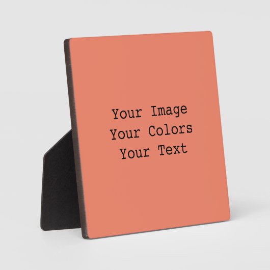 Plaque Photo Créez votre propre (Recto)