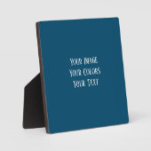 Plaque Photo Créez votre propre (Recto)