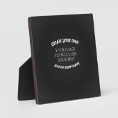 Plaque Photo Créez votre propre (Recto)