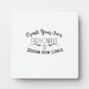 Plaque Photo Créez votre propre