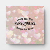 Plaque Photo Créez votre propre (Devant)