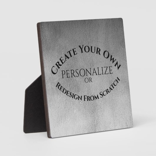 Plaque Photo Créez votre propre (Recto)