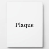 Plaque Photo Créez Votre Propre Chevalet Simple 8''x10'' Résist (Devant)