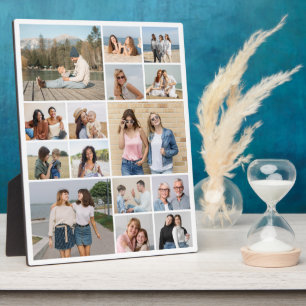 Plaque Photo Créez Votre Propre Collage De 15 Photos