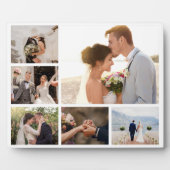 Plaque Photo Créez votre propre collage de 6 photos (Devant)