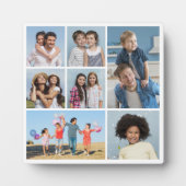 Plaque Photo Créez votre propre collection de 7 photos (Devant)