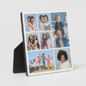 Plaque Photo Créez votre propre collection de 7 photos (Recto)