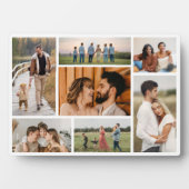 Plaque Photo Créez votre propre collection de 7 photos (Devant)