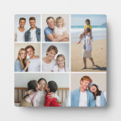 Plaque Photo Créez votre propre collection de 7 photos (Devant)