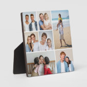 Plaque Photo Créez votre propre collection de 7 photos (Recto)
