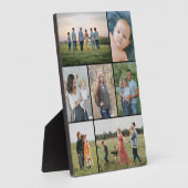 Plaque Photo Créez votre propre collection de 7 photos (Côté)