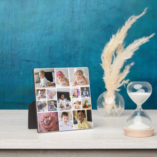 Plaque Photo Créez votre propre collection photo de 15 personne (Insitu)