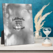 Plaque Photo Créez votre propre couleur/conception personnalisé (Côté)