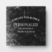 Plaque Photo Créez votre propre Customisé (Devant)