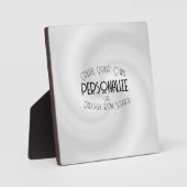 Plaque Photo Créez Votre Propre Design Sur Mesure (Recto)