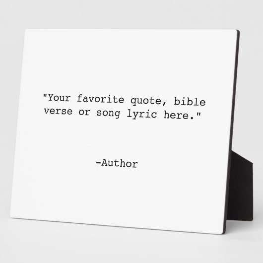 Plaque Photo Créez votre propre devis (Côté)