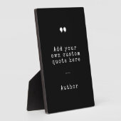 Plaque Photo Créez votre propre devis (Côté)