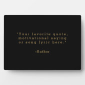 Plaque Photo Créez votre propre devis (Devant)