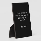 Plaque Photo Créez votre propre devis (Côté)