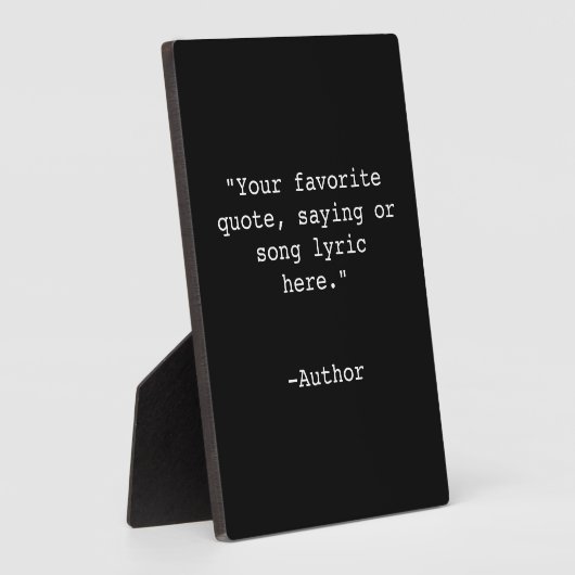 Plaque Photo Créez votre propre devis (Côté)